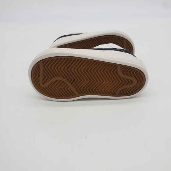 Nike Shoes Toddler 5c Blazer Low 77 Kids White Gray Black Strap DA4076-101 - Picture 7 of 10